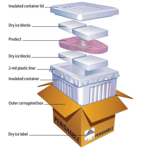 how to ship frozen food usps.